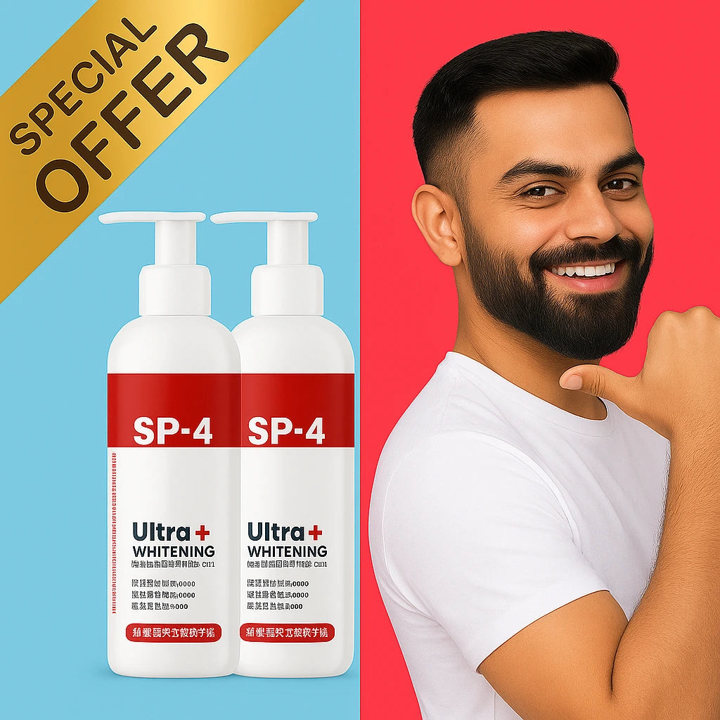SP-4 Probiotic Whitening Toothpaste – Natural Teeth Whitening, Fresh Breath & Oral Care (Pack of 2)