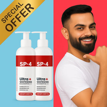 SP-4 Probiotic Whitening Toothpaste – Natural Teeth Whitening, Fresh Breath & Oral Care (Pack of 2)