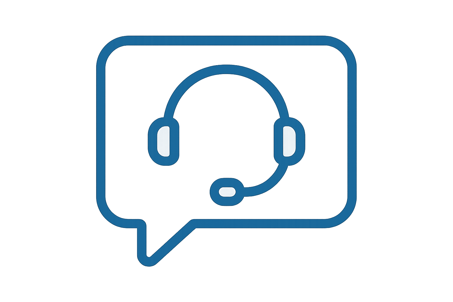 Live chat support icon 